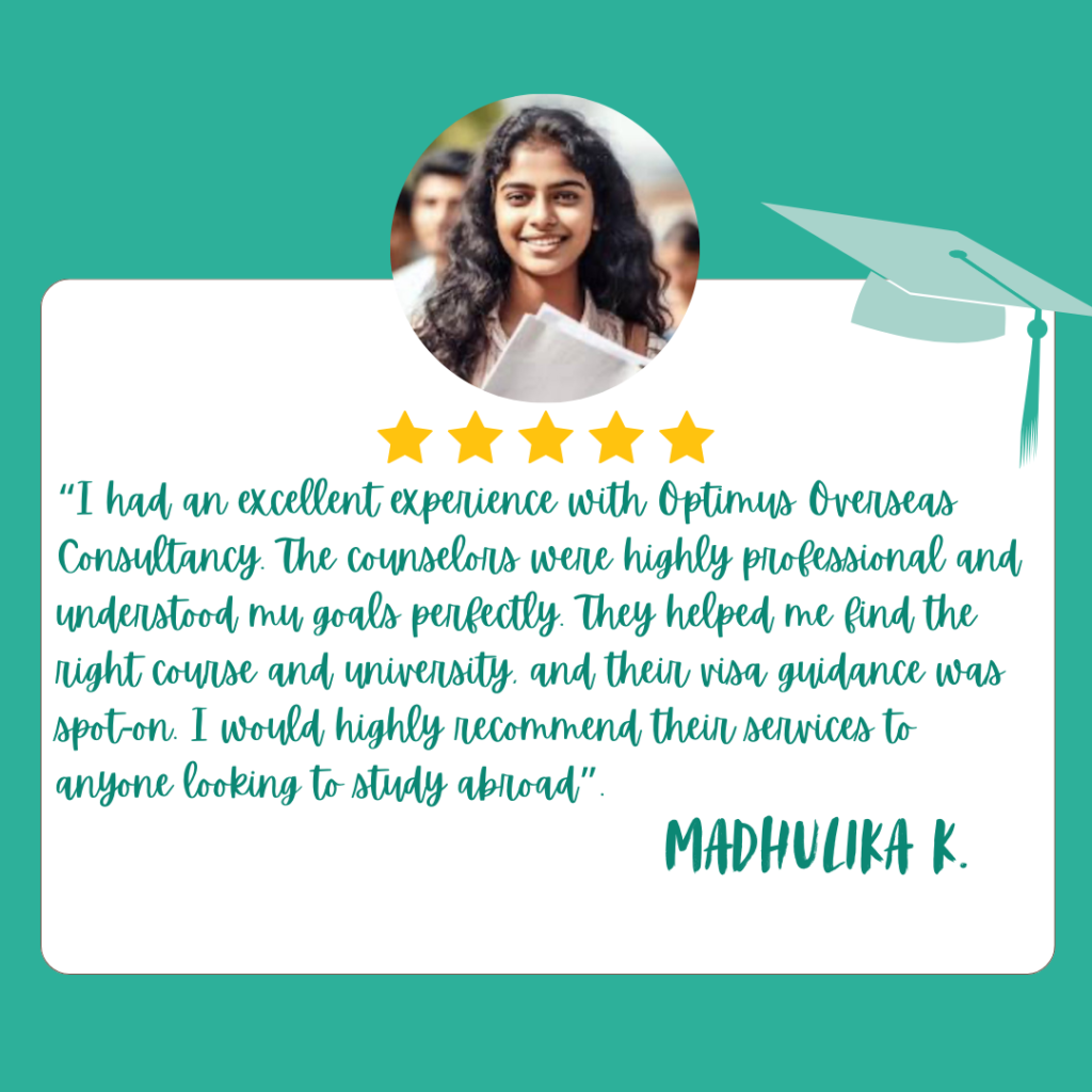 Madhu Lika optimusoverseasconsultancy review