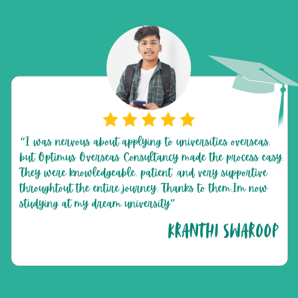 Kranti Swaroop optimusoverseasconsultancy review