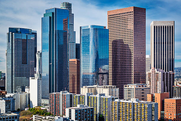 Los Angeles, California, USA downtown cityscape.
